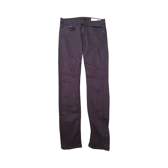 Rag & Bone Aged Black Skinny Jeans measures at Size 28 (tag says 26) - Picture 1 of 7